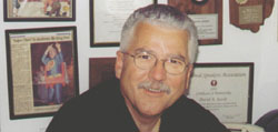 Dave in his office